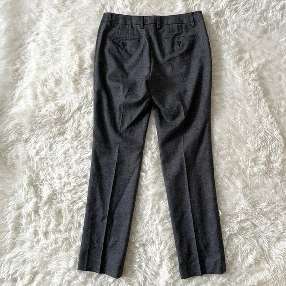 Paulart Wool Slacks Pants Gray Check Pattern - Picture 5 of 5